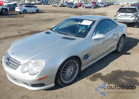 2004 Mercedes-Benz Sl 500 from USA, damaged, VIN WDBSK75F64F073173
